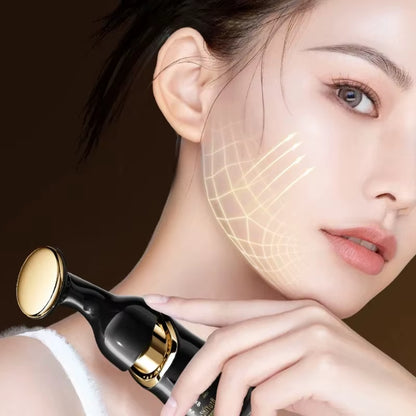 Microcurrent Facial Massager for Lift & Firm Skin, Reduce Wrinkles on Face Neck & Eyes, Rejuvenation Device